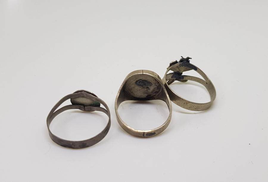 ÖZEL YAPIM MEVLEVİ MODEL EL YAPIMI GÜMÜŞ YÜZÜK LOTU