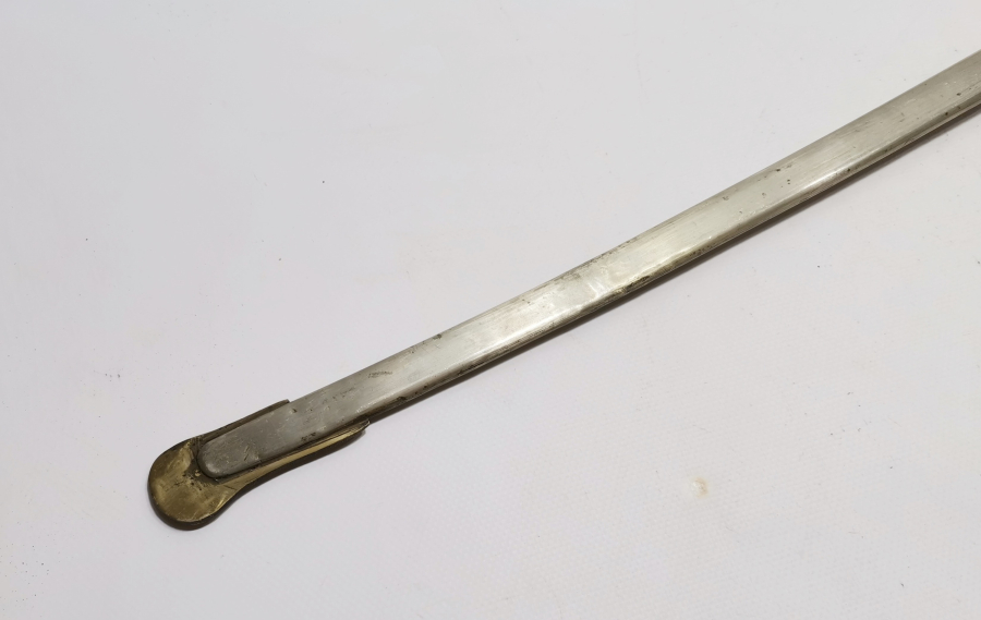 1. DÜNYA SAVAŞI DÖNEMİ BOYNUZ SAPLI VE AY YILDIZLI OSMANLI HAFİF SÜVARİ KILICI