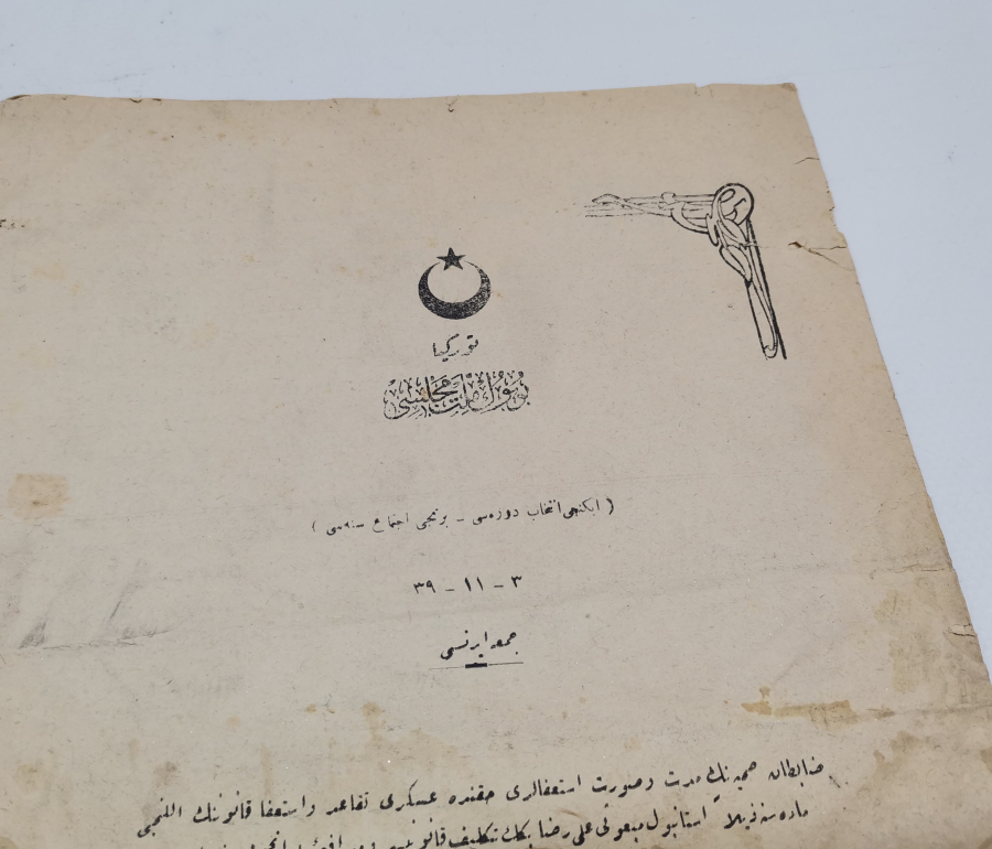 1928 YILI ÖNCESİ NADİR BÜYÜK MİLLET MECLİSİ TUTANAKLARI