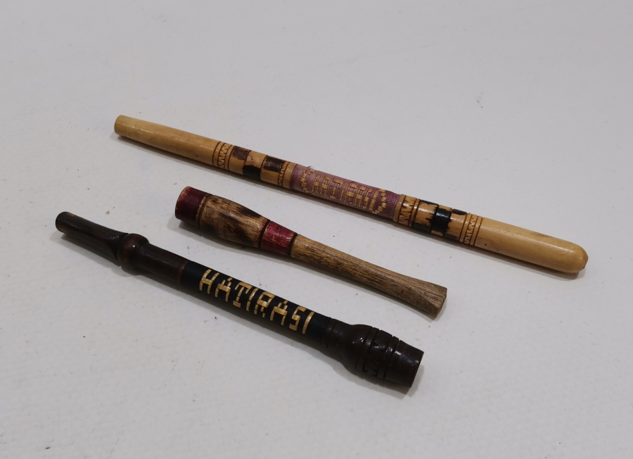 3 ADET ANTİKA SİGARA AĞIZLIĞI LOTU