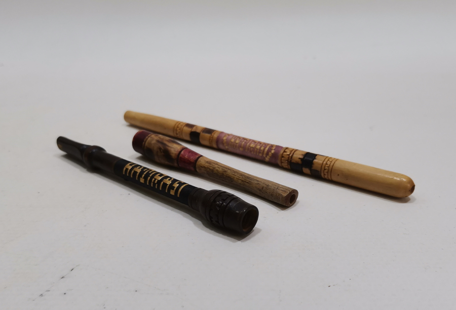 3 ADET ANTİKA SİGARA AĞIZLIĞI LOTU