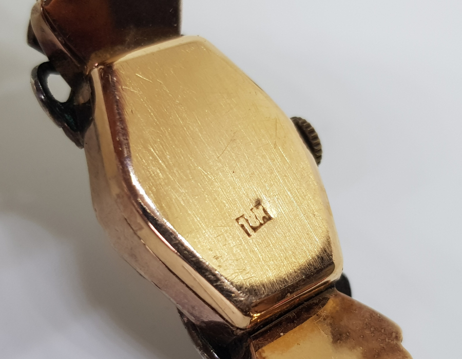 ELMAS VE YAKUT TAŞLI ÖZEL YAPIM ANTİKA ALTIN SAAT