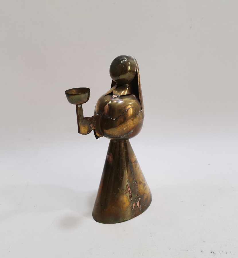 MERYEM ANA FORMUNDA YAPILMIŞ ANTİKA MUMLUK