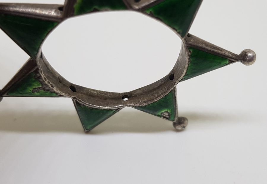 OSMANLI DÖNEMİ 3. DERECE NİŞAN-I OSMANİ MADALYASI PARÇASI