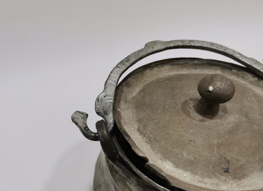 OSMANLI DÖNEMİ BAKIR KAPAKLI YOĞURT BAKRACI