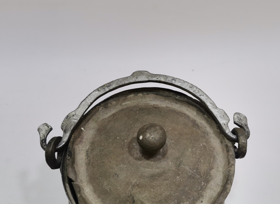 OSMANLI DÖNEMİ BAKIR KAPAKLI YOĞURT BAKRACI