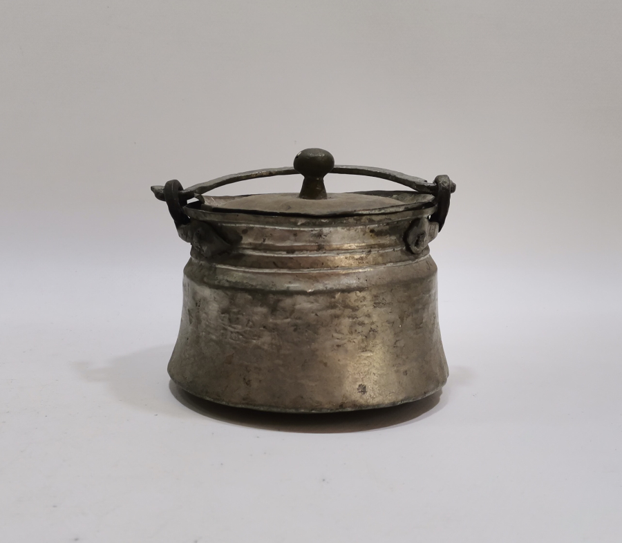 OSMANLI DÖNEMİ BAKIR KAPAKLI YOĞURT BAKRACI