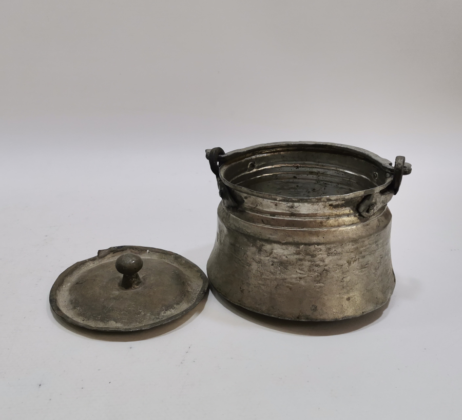 OSMANLI DÖNEMİ BAKIR KAPAKLI YOĞURT BAKRACI