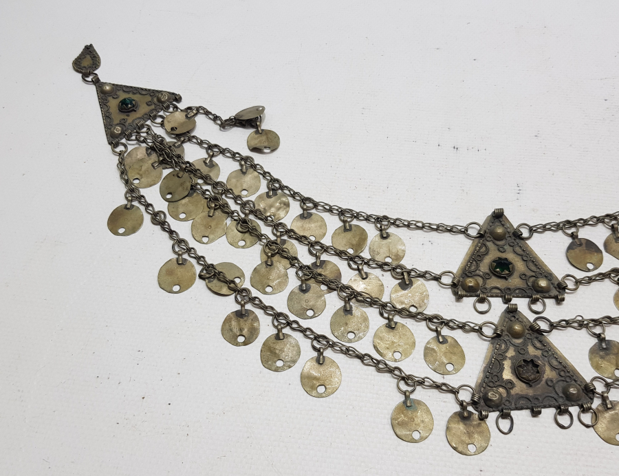 OSMANLI DÖNEMİ BÜYÜK BOY CINGILLI GELİN ALINLIĞI