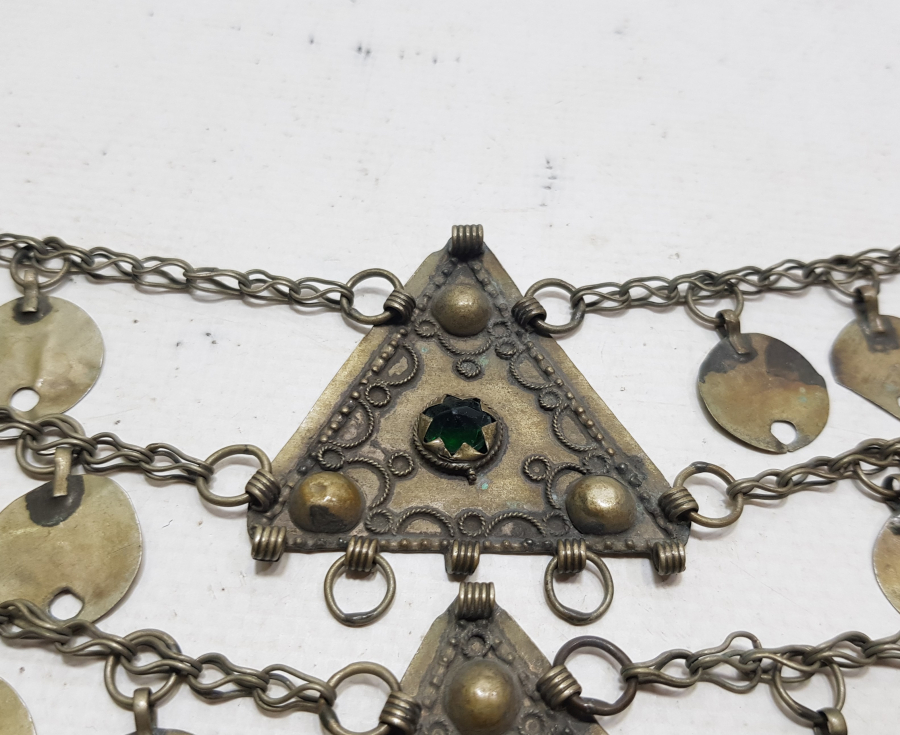 OSMANLI DÖNEMİ BÜYÜK BOY CINGILLI GELİN ALINLIĞI