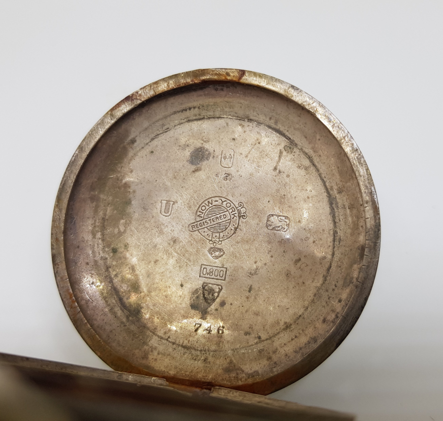 OSMANLI DÖNEMİ GÜMÜŞ CEP SAATİ KASASI