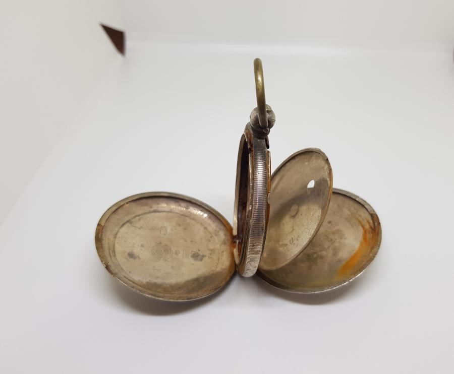 OSMANLI DÖNEMİ GÜMÜŞ CEP SAATİ KASASI