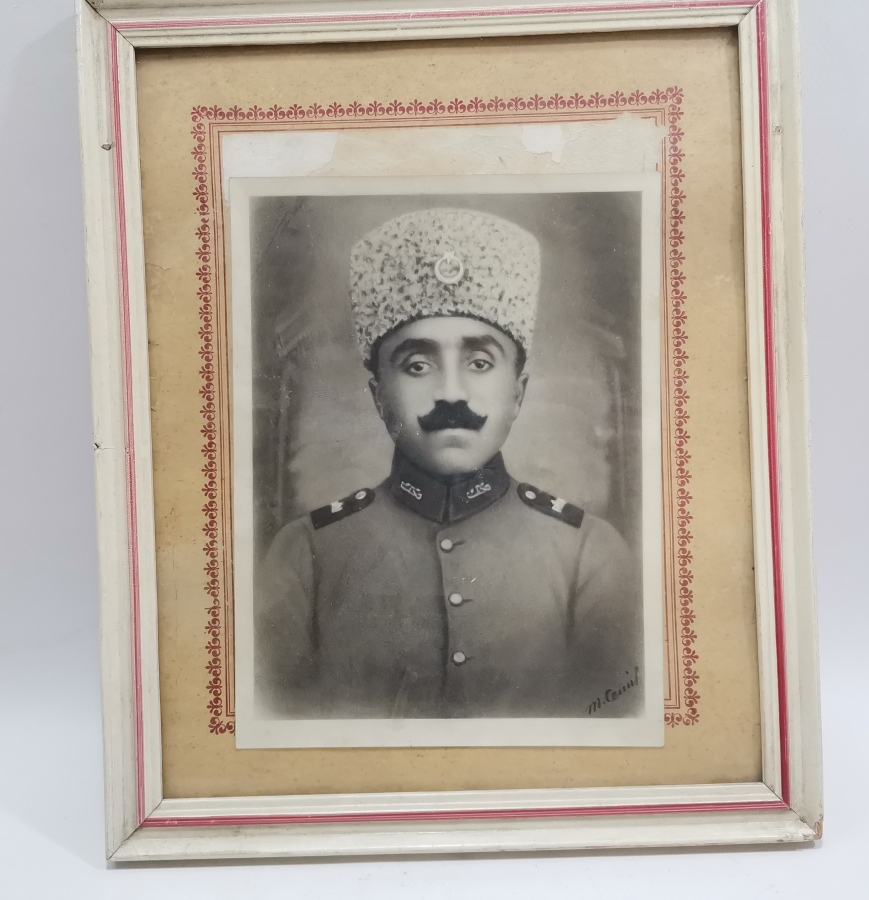 OSMANLI DÖNEMİ NADİR BÜYÜK BOY KOMİSER FOTOĞRAFI