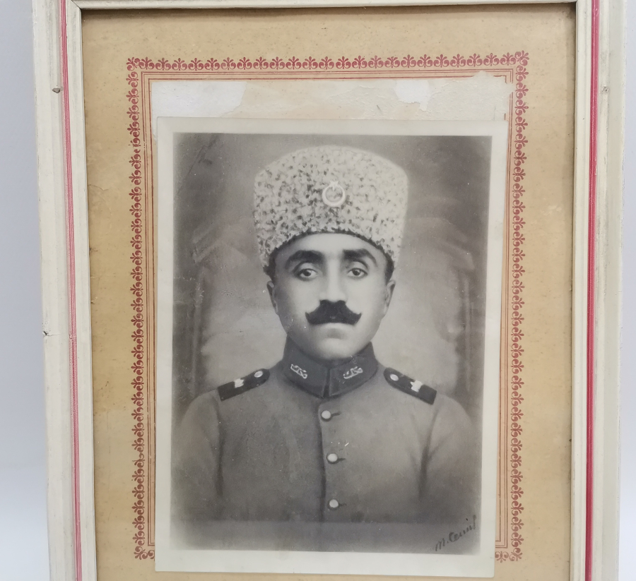 OSMANLI DÖNEMİ NADİR BÜYÜK BOY KOMİSER FOTOĞRAFI