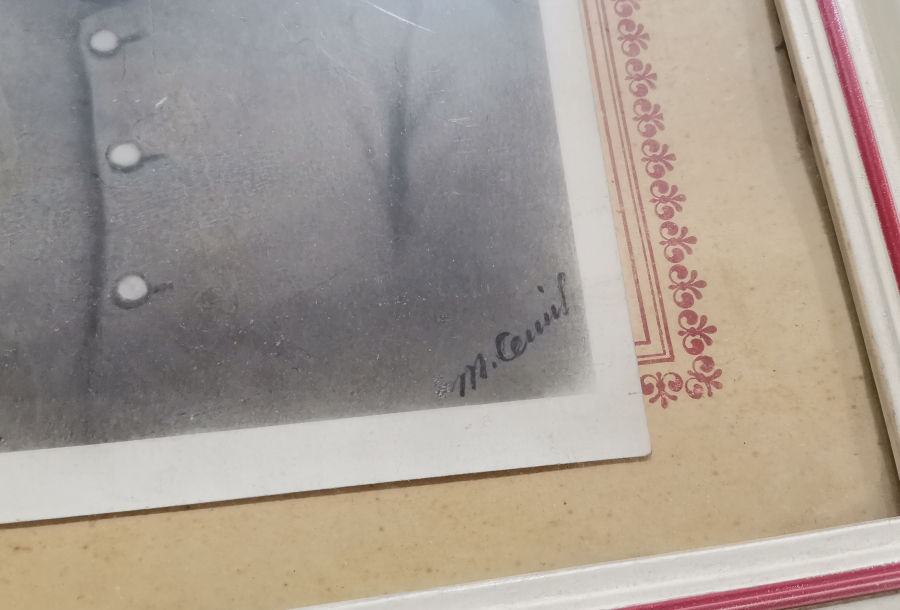 OSMANLI DÖNEMİ NADİR BÜYÜK BOY KOMİSER FOTOĞRAFI