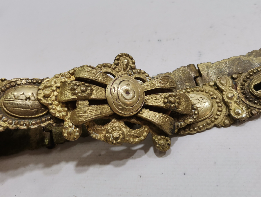 YOKLUK DÖNEMİ SAVAT İŞÇİLİKLİ VAN İŞİ GELİN KEMERİ