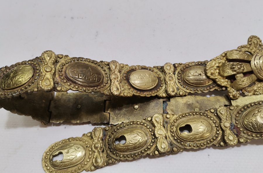 YOKLUK DÖNEMİ SAVAT İŞÇİLİKLİ VAN İŞİ GELİN KEMERİ