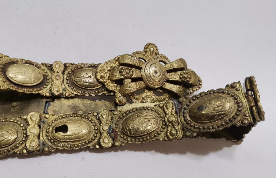 YOKLUK DÖNEMİ SAVAT İŞÇİLİKLİ VAN İŞİ GELİN KEMERİ