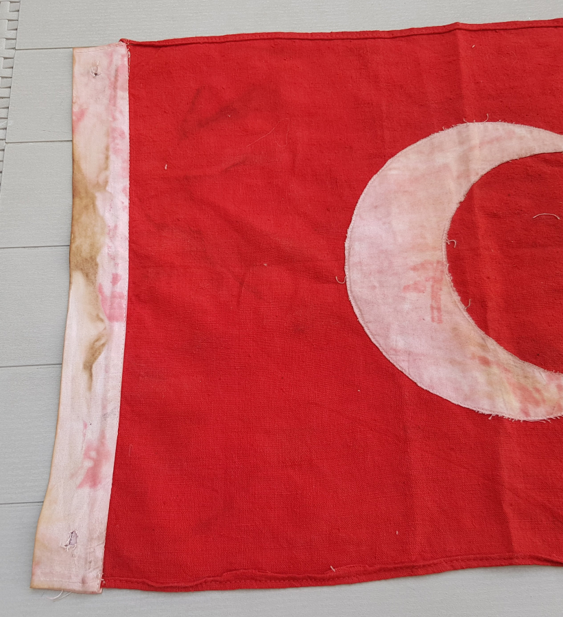 OSMANLI DÖNEMİ EL YAPIMI BAYRAK