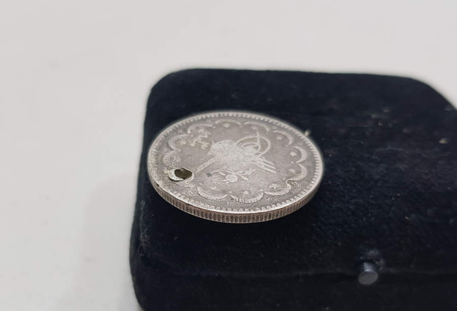 ABDÜLHAMİT HAN DÖNEMİ GÜMÜŞ 3. CÜLUS ÇOK NADİR GÜMÜŞ 10 KURUŞ