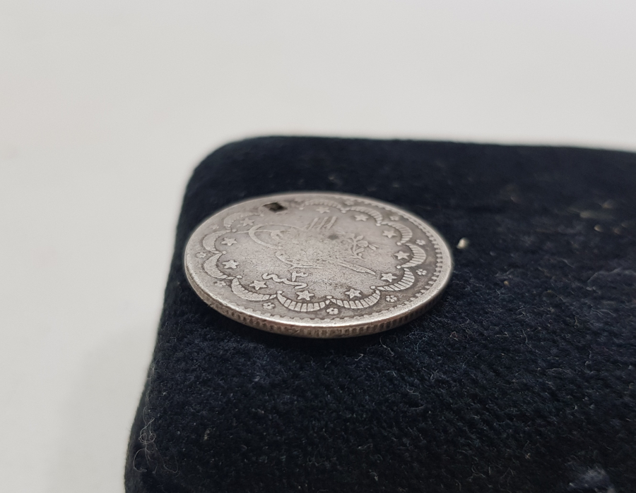 ABDÜLHAMİT HAN DÖNEMİ GÜMÜŞ 3. CÜLUS ÇOK NADİR GÜMÜŞ 5 KURUŞ