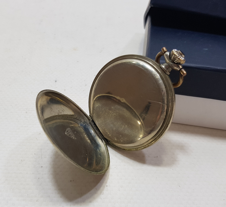 ANTİKA KURMALI OMEGA CEP SAATİ