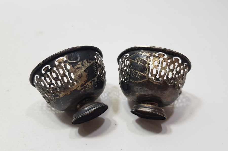 KALEM VE TESTERE İŞÇİLİKLİ OSMANLI DÖNEMİ ÇİFT FİNCAN ZARFI