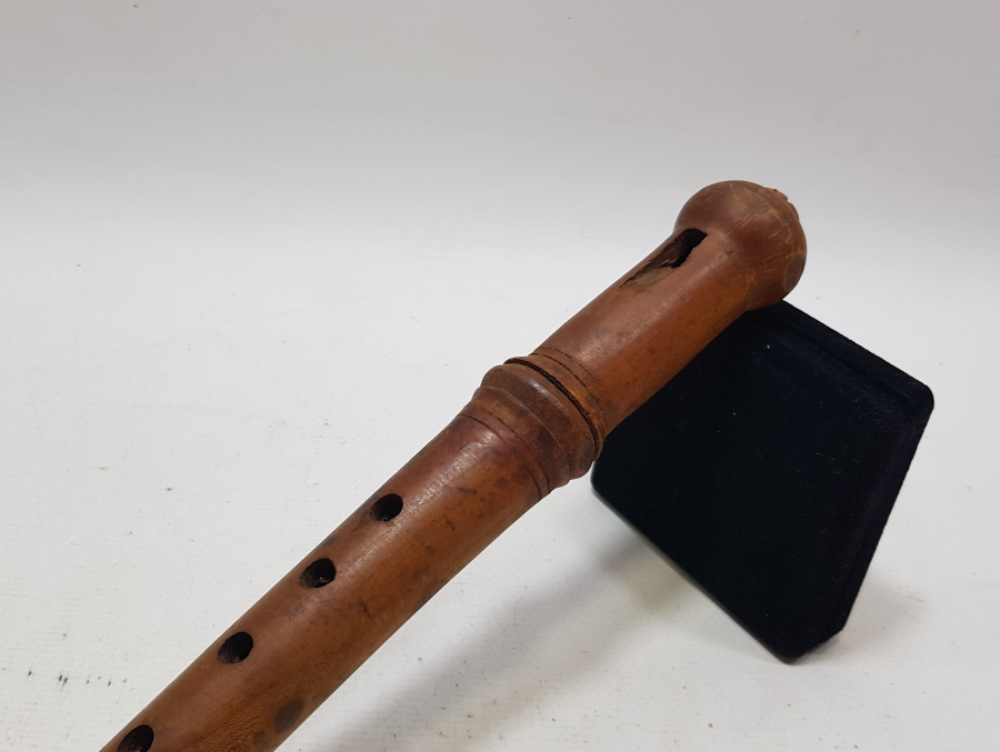 OSMANLI DÖNEMİ EL YAPIMI AHŞAP ÇOBAN KAVALI