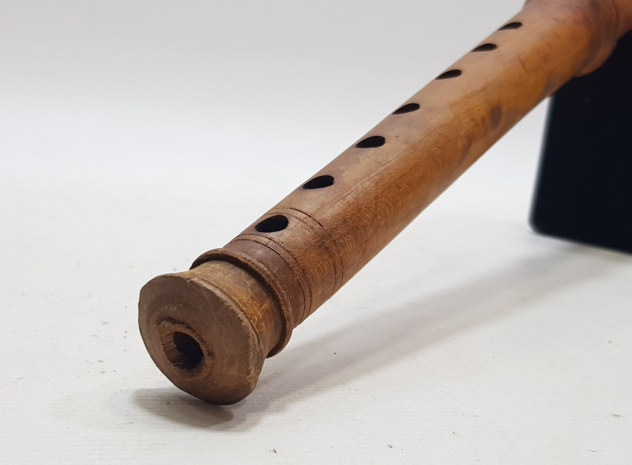 OSMANLI DÖNEMİ EL YAPIMI AHŞAP ÇOBAN KAVALI