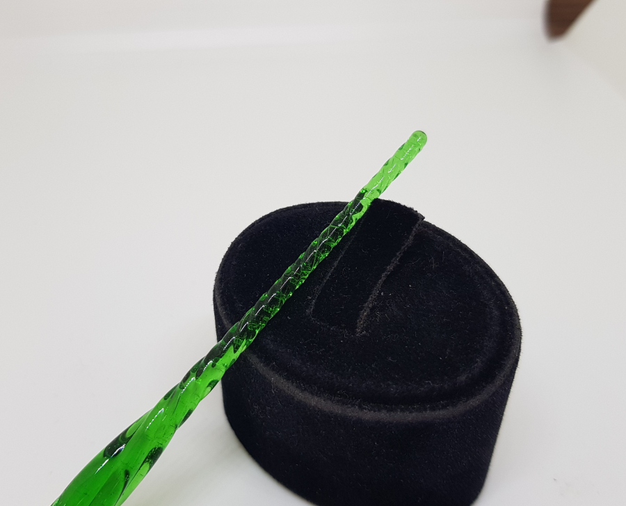 OSMANLI DÖNEMİ ÜFLEME CAMDAN MAMUL NADİR HATTAT DİVİTİ