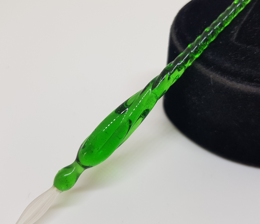 OSMANLI DÖNEMİ ÜFLEME CAMDAN MAMUL NADİR HATTAT DİVİTİ