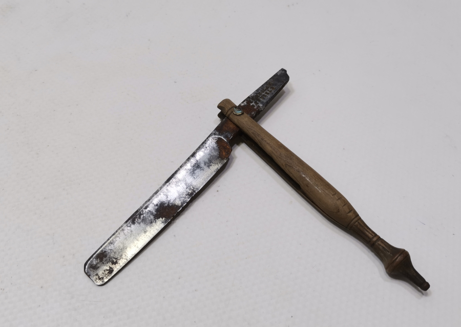 OSMANLI DÖNEMİ ÇOK NADİR TEKKE İŞİ BERBER USTURASI