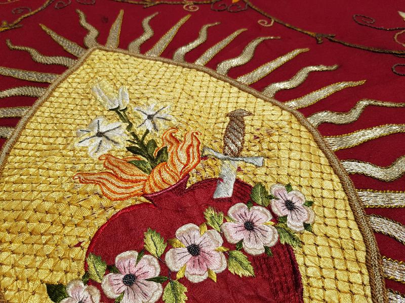 OSMANLI DÖNEMİ RUM İŞİ KİLİSE DUVAR TABLOSU