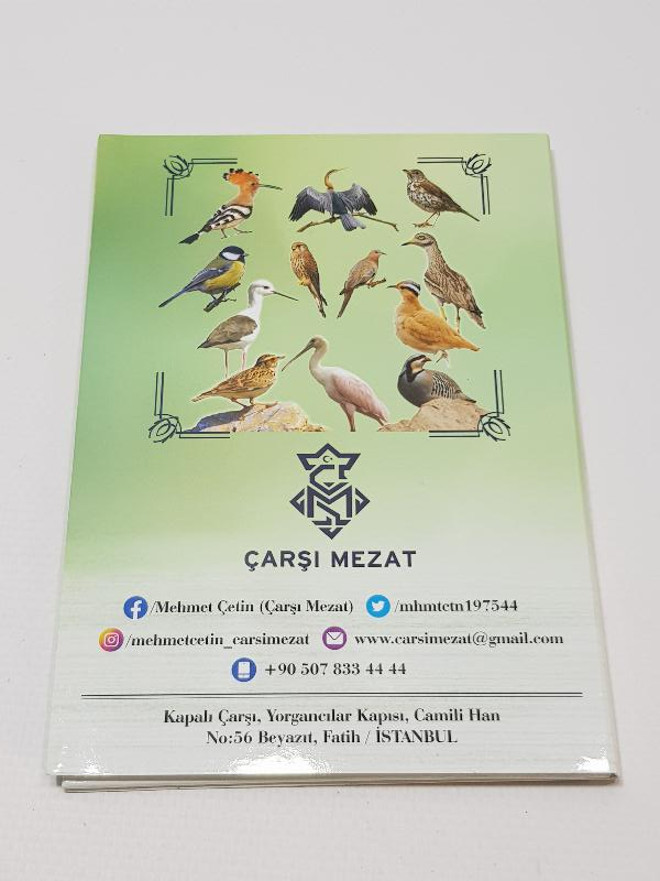 2020 ANADOLU'YA ÖZGÜ KUŞLAR HATIRA PARA SETİ