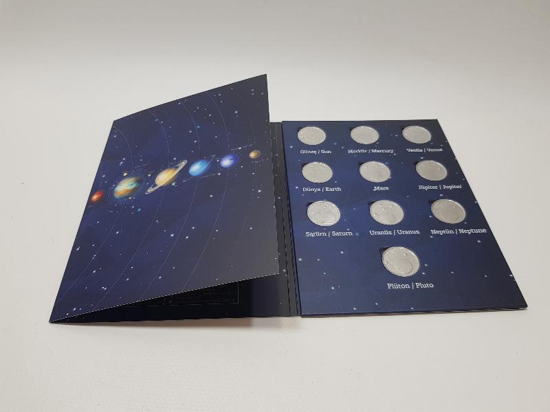 GÜNEŞ SİSTEMİ HATIRA PARA SETİ