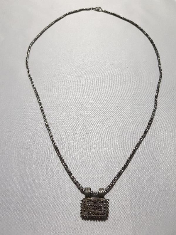 OSMANLI GÜMÜŞ KOLYE