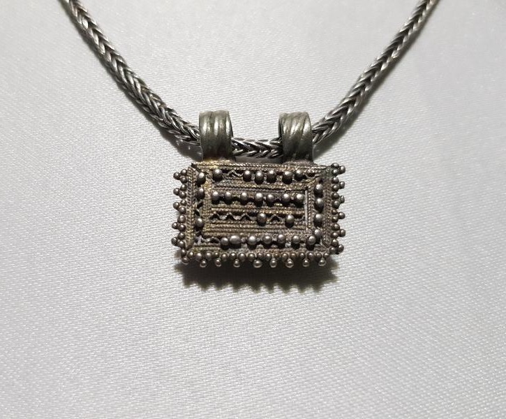 OSMANLI GÜMÜŞ KOLYE