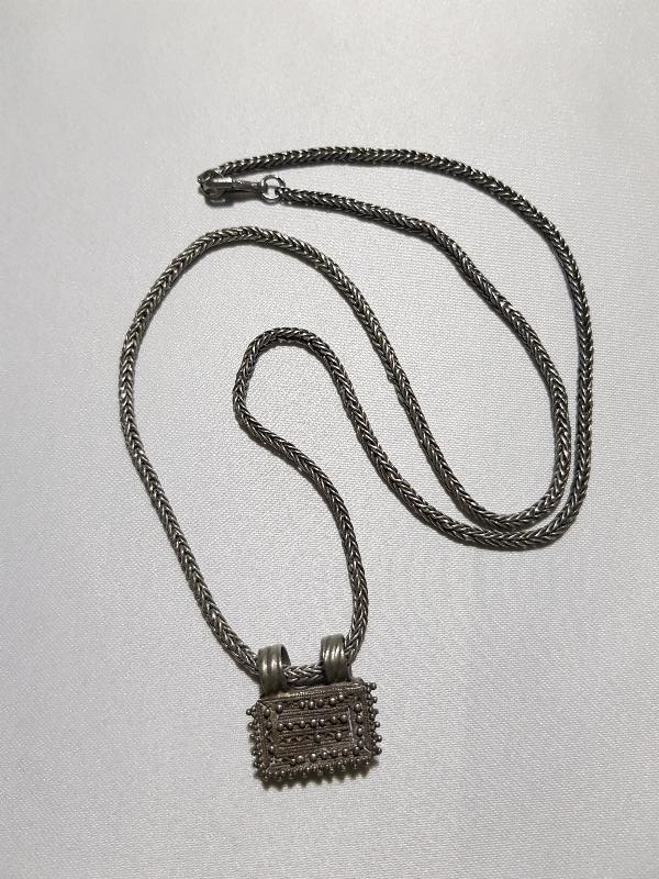 OSMANLI GÜMÜŞ KOLYE