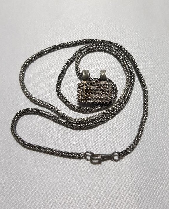 OSMANLI GÜMÜŞ KOLYE