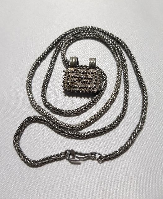 OSMANLI GÜMÜŞ KOLYE