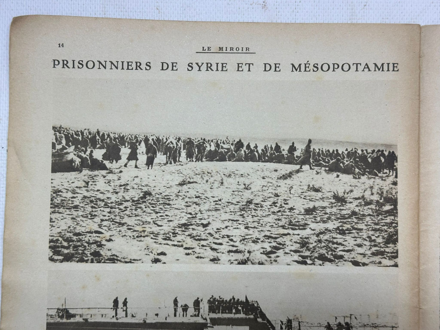 1. DÜNYA SAVAŞI 1917 TARİHLİ LE MİROİR DERGİSİ