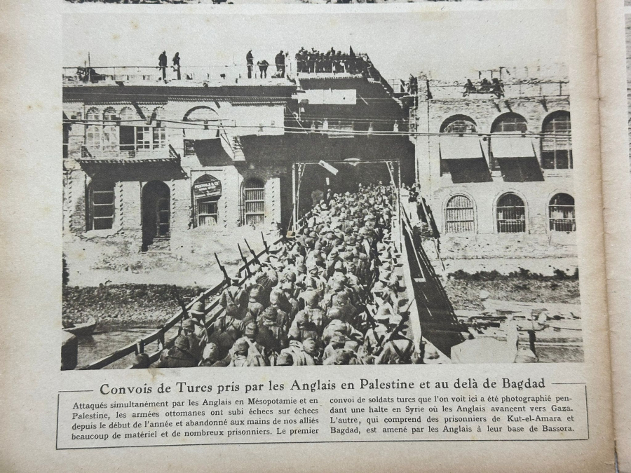 1. DÜNYA SAVAŞI 1917 TARİHLİ LE MİROİR DERGİSİ