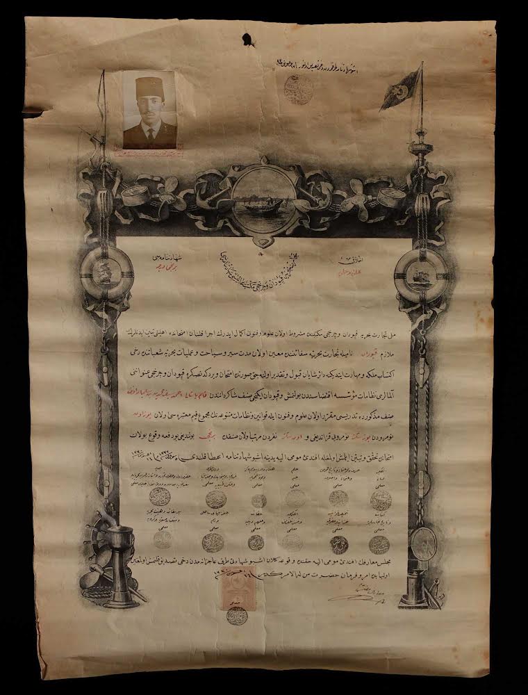 OSMANLI DÖNEMİ ÇOK NADİR GEMİ KAPTANI DİPLOMASI