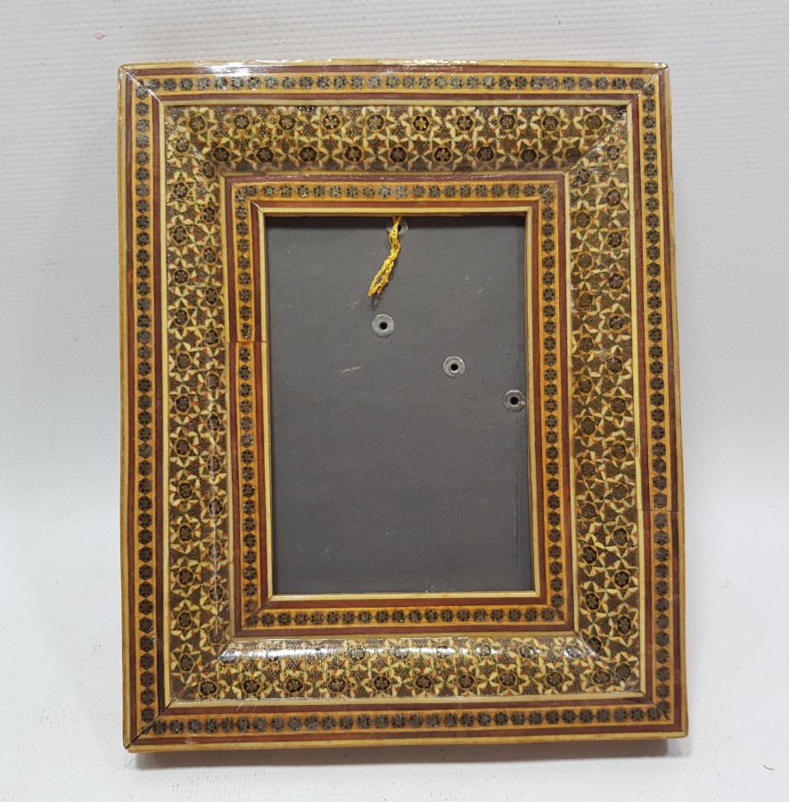 MARKUTERİ İŞÇİLİKLİ EL YAPIMI ANTİKA AHŞAP ÇERÇEVE