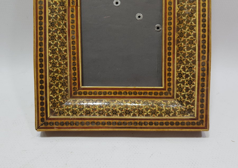 MARKUTERİ İŞÇİLİKLİ EL YAPIMI ANTİKA AHŞAP ÇERÇEVE