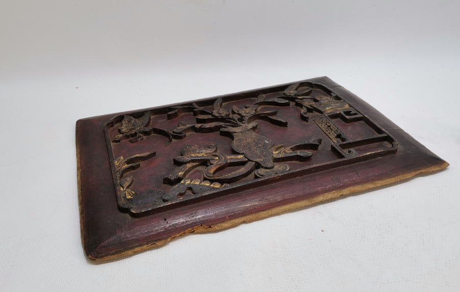 OSMANLI DÖNEMİ ÇOK NADİR EDİRNEKARİ DOLAP KAPAĞI PARÇASI