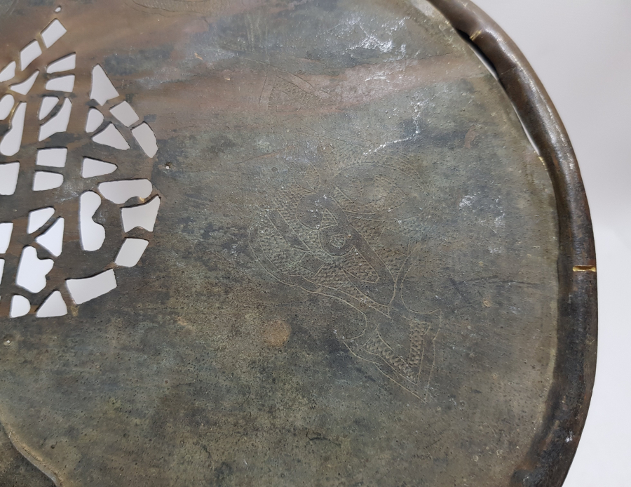 1800 BAŞLARI OSMANLI DÖNEMİ TESTERE İŞÇİLİKLİ ALEM