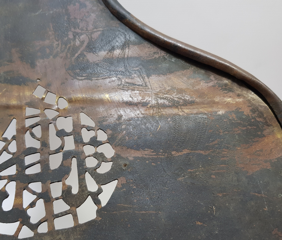 1800 BAŞLARI OSMANLI DÖNEMİ TESTERE İŞÇİLİKLİ ALEM