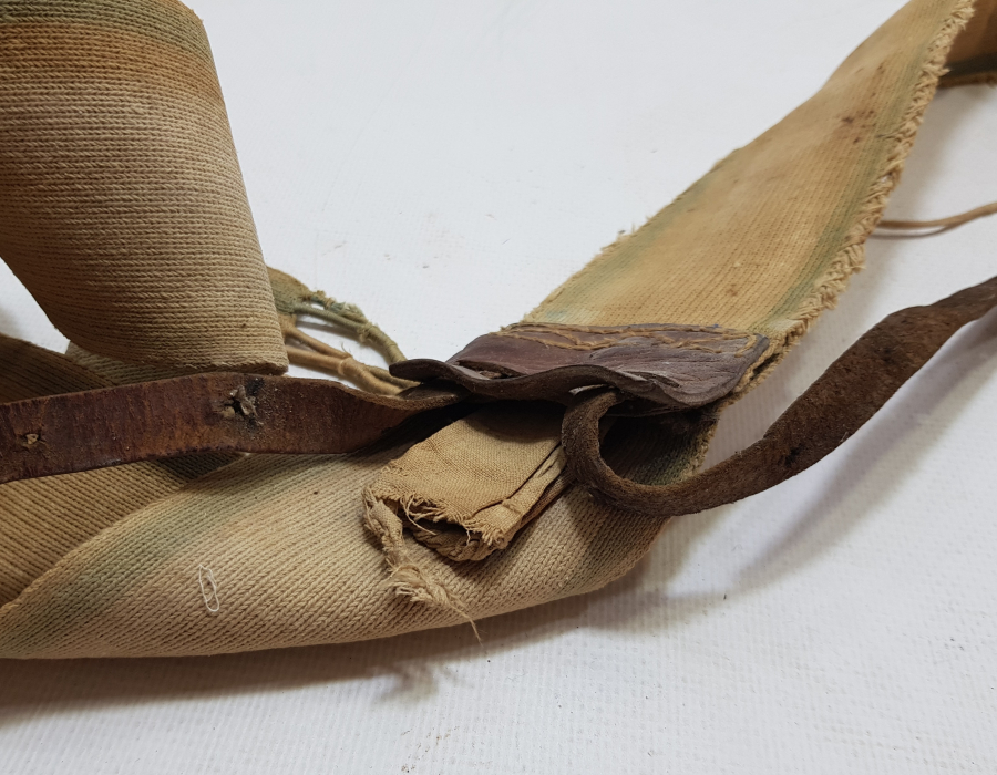 İÇİNDE GİZLİ ALTIN KESESİ BULUNAN OSMANLI DÖNEMİ KUŞAK