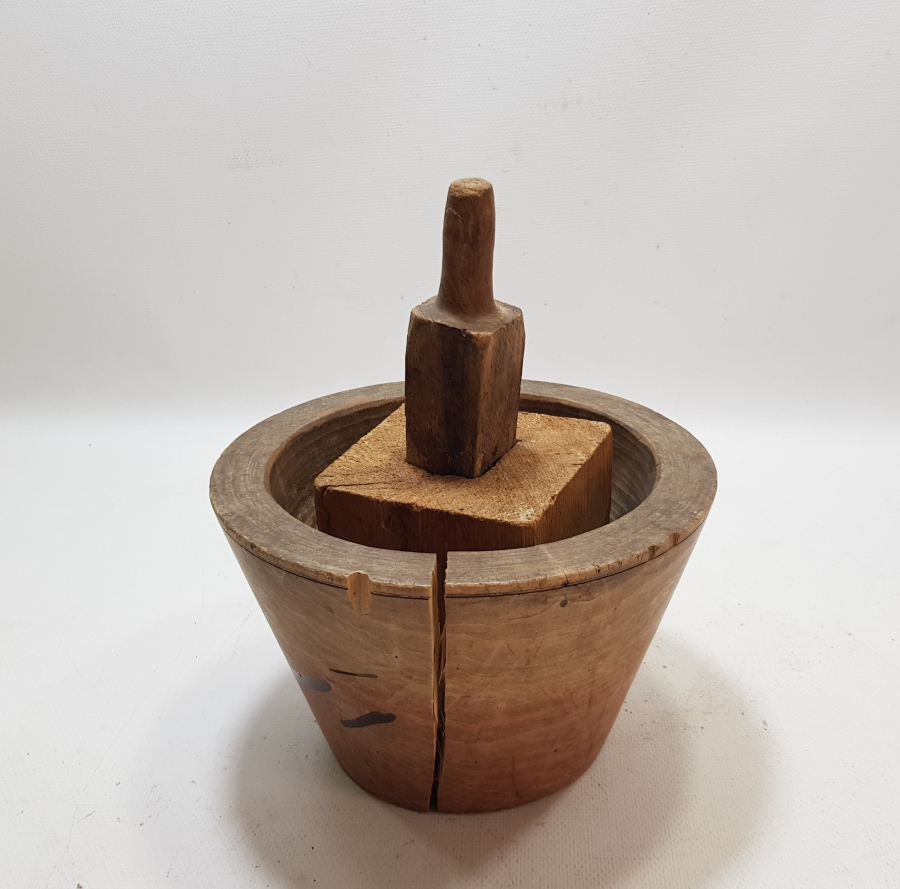 OSMANLI DÖNEMİ AHŞAP HAMİDİ TİPTE FES KALIBI